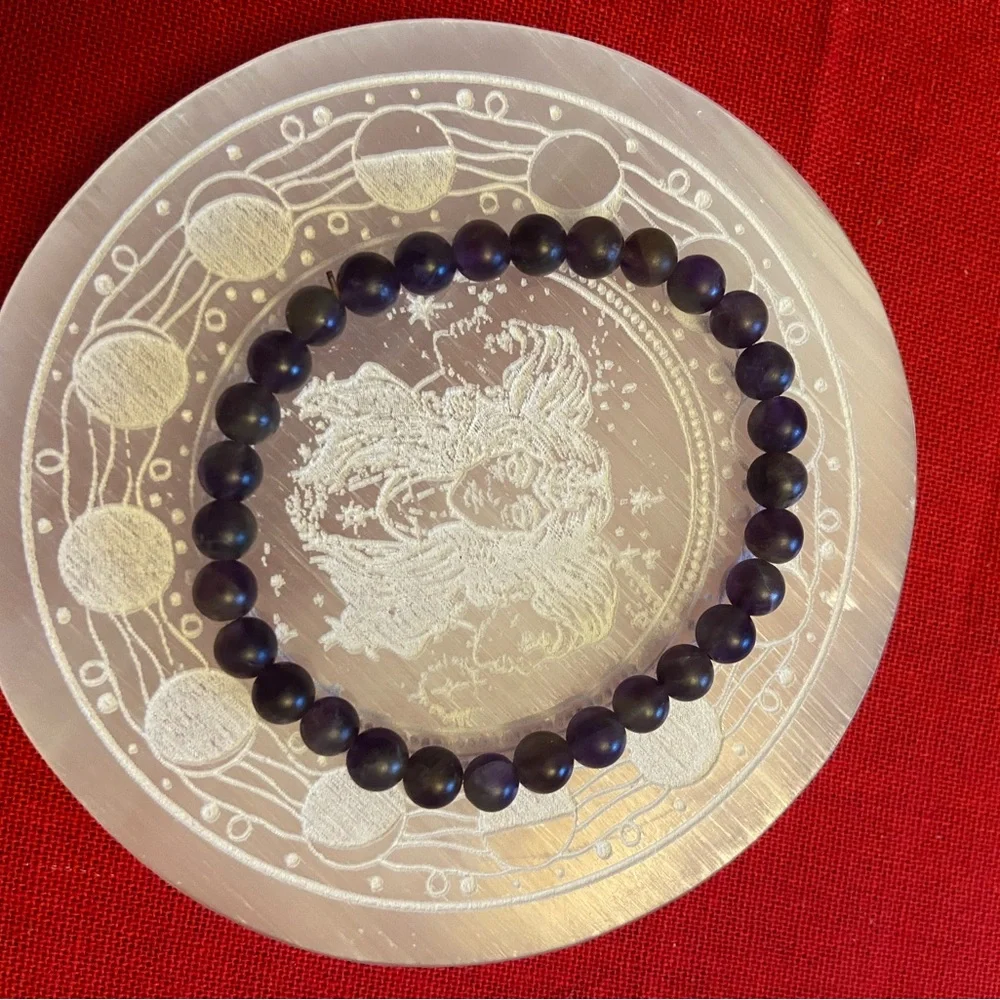 Selenite crystal charging disc - Picture 3 of 6